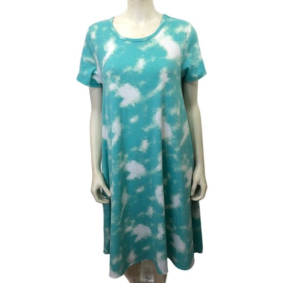 LULA ROE SHIFT RELAXED FIT DRESS‎ MD - Picture 1 of 7